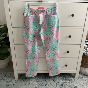 NWT LILLY KELLY KNIT PANTS • Size 8